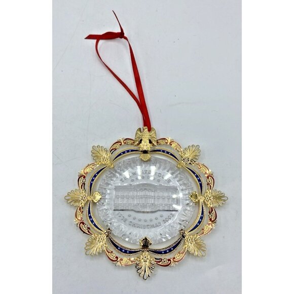 White House Historical Association Christmas Ornament 2002 Made in USA No box - Picture 1 of 12
